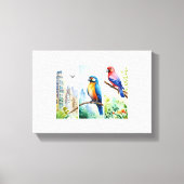 loritos canvas afdruk (Voorkant)