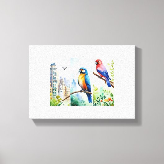 loritos canvas afdruk (Voorkant)