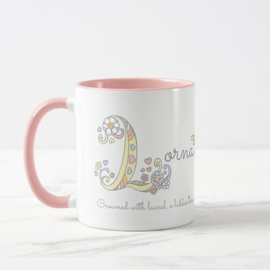 Lorna letter L: monogram mok (Links)