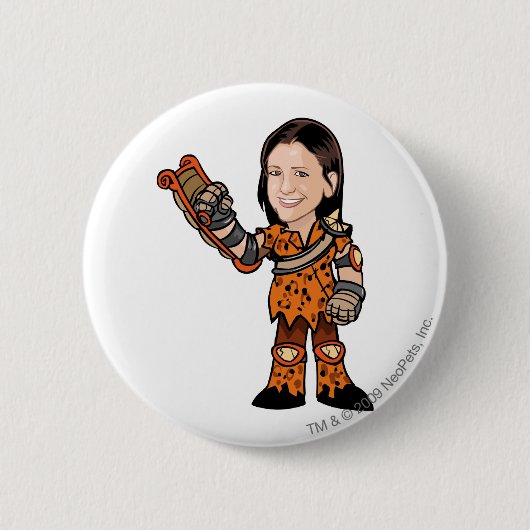 LornaDesparow Tyrannia Ronde Button 5,7 Cm (Voorkant)