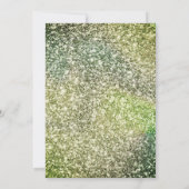 L'ornat vert Nikah Faire-part de mariage islamique (Dos)