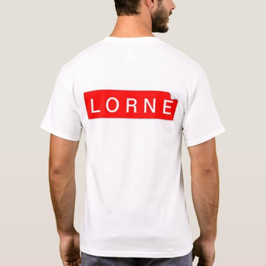 Lorne 2 t-shirt (Achterkant)