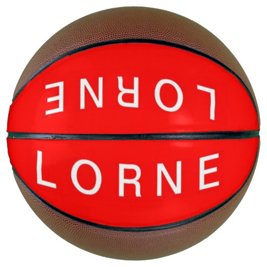 Lorne Basketball Mini Basketbal (Voorkant)