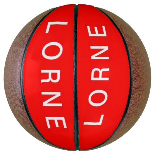 Lorne Basketball Mini Basketbal (Verticaal)