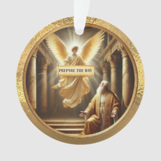 L'ornement acrylique de la vision de Zacharia