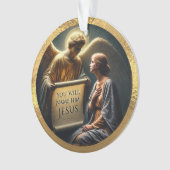 L'ornement acrylique de l'annonce (devant)