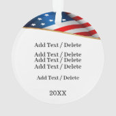 L'Ornement de Dieu béni l'Amérique (dos)