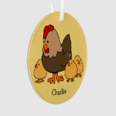 L'ornement de l'enfant nommé fait sur commande (devant)