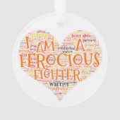 L'Ornement de Noël des combattants féroces (dos)