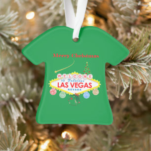 L'Ornement de Noël moche de Las Vegas de maman