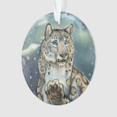 L'ornement du léopard des neiges (devant)