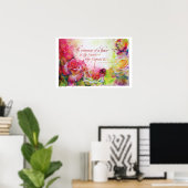 "L'ornement d'une maison..." Affiche (Bureau à domicile)