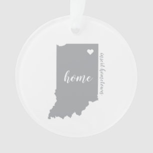 L'ornement personnalisé de Indiana