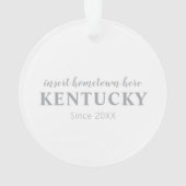 L'ornement personnalisé de Kentucky (dos)