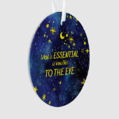 L'ornement STARS le petit prince QUOTE (devant)