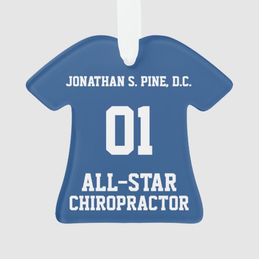 L'ornement T-Shirt de Chiropractor (dos)