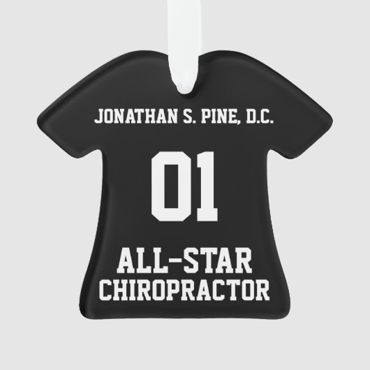 L'ornement T-Shirt de Chiropractor (dos)