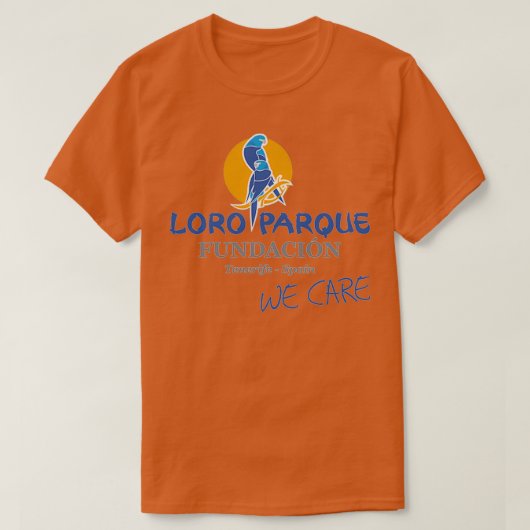 Loro Parque Tenerife Zoo Logo1 T-shirt (Design voorkant)