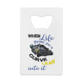 Lorsque la vie vous lance une courbe (Dos)