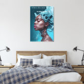 Lorsque le soleil brille Impression de toile (Insitu(Chambre))
