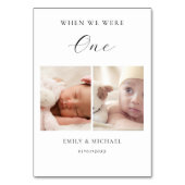 Lorsque Nous Étions Mariage Âge Numéro de la table (Par défaut)