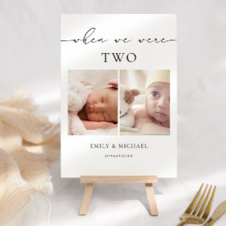 Lorsque Nous Étions Mariage Âge Numéro de la table