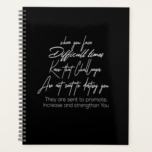 lorsque vous êtes confronté à des moments difficil (Devant)