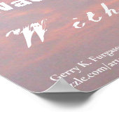 LORSQUE VOUS FAITES VOTRE MARQUE POSTER (Coin)