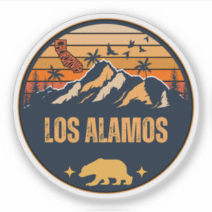 Los Alamos, Californië Sticker