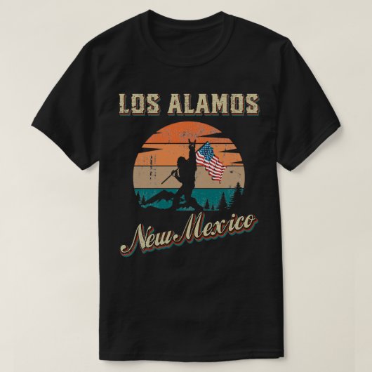 Los Alamos New Mexico T-shirt (Design voorkant)