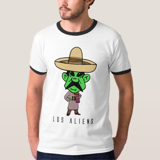 Los Aliens T-shirt (Voorkant)