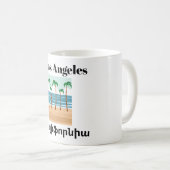 Los AngelesԿ ա լ ի ֆ ր ո  Coffee Mug (Devant droit)