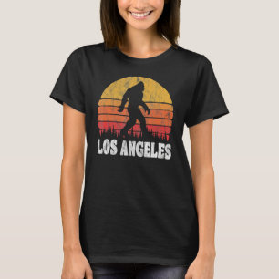 Los Angeles  80 Bigoot Retro Sunset T-shirt