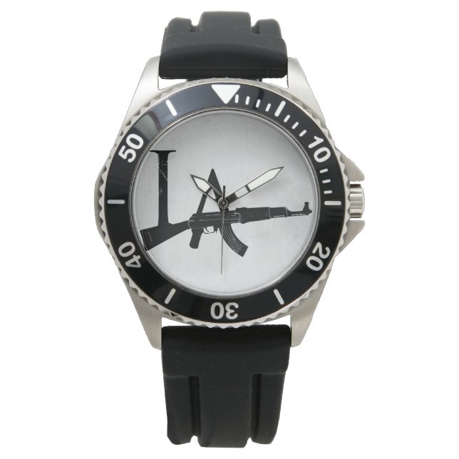Los Angeles AK47 Horloge (Voorkant)