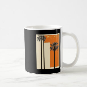 Los Angeles Bauhaus Poster – Minimalistische Palmb Koffiemok