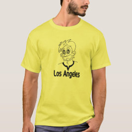 Los Angeles Boy (zwarte lijn) T-Shirt