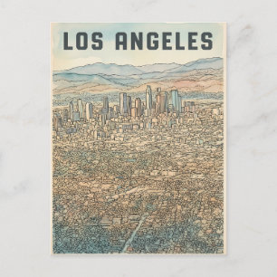 Los Angeles Briefkaart