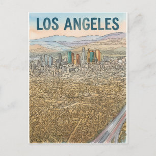 Los Angeles  Briefkaart