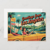Los angeles briefkaart (Voorkant / Achterkant)
