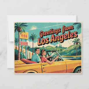 Los angeles briefkaart