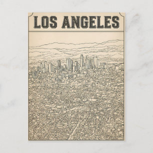 Los Angeles Briefkaart