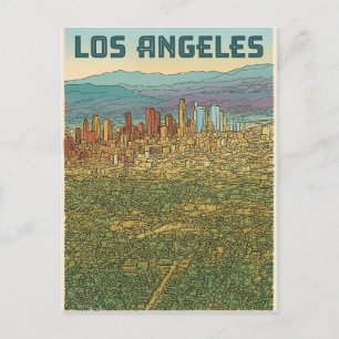 Los Angeles Briefkaart