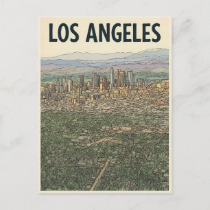 Los Angeles  Briefkaart