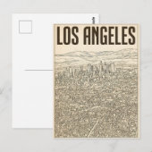 Los Angeles Briefkaart (Voorkant / Achterkant)