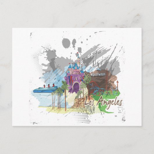 Los Angeles Briefkaart (Voorkant)