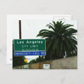 Los Angeles Briefkaart (Voorkant / Achterkant)