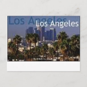 los angeles briefkaart