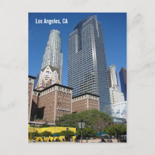 Los Angeles Briefkaart in de binnenstad.