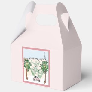 Los Angeles bruiloft Bedankdoosjes