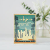 Los Angeles, CA 2 Briefkaart (Staand voorkant)
